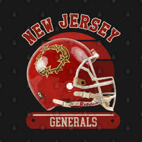 New Jersey Generals Helmet Men's T-Shirt