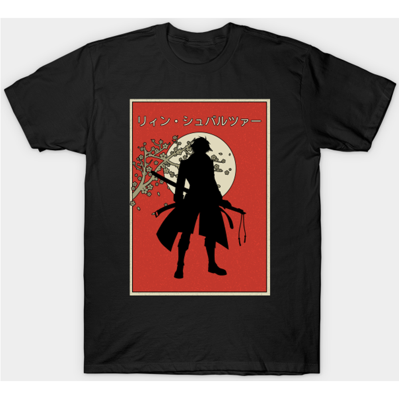 T-Shirt Rean Schwarzer Style Japonais - Trails Of Cold Steel — T-shirts pour hommes
