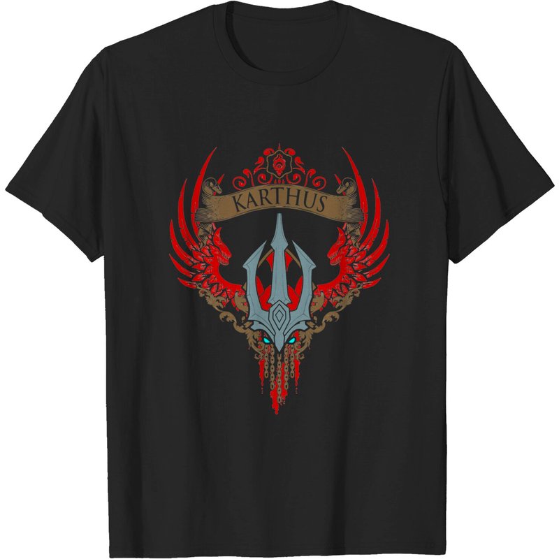 T-shirt Karthus Édition Limitée League of Legends pour Hommes — T-shirts pour hommes