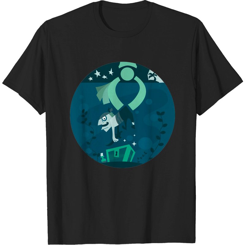 T-shirt noir pour homme Sea of Thieves — T-shirts pour hommes