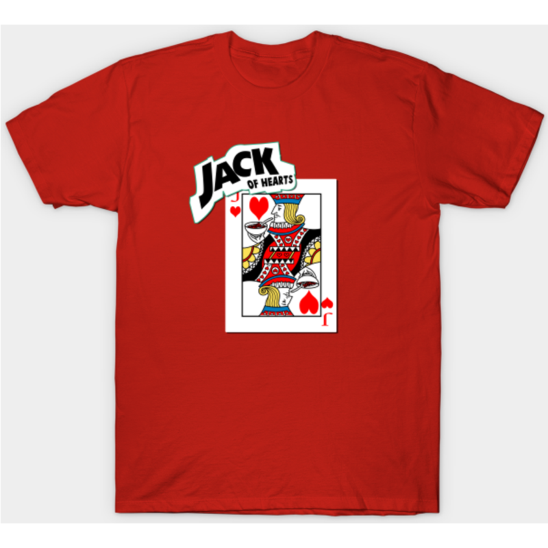 T-shirt pour hommes Jack Of Hearts en bleu royal — T-shirts pour hommes