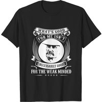 T-shirt pour hommes Lonesome Dove - What's Good For Me - Noir — T-shirts pour hommes