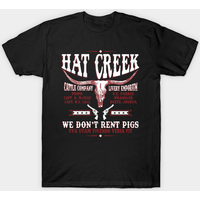 T-shirt pour hommes Hat Creek We Don't Rent Pigs - Lonesome Dove — T-shirts pour hommes