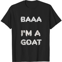 Minimalist Goat Sounds Costume T-Shirt for Men