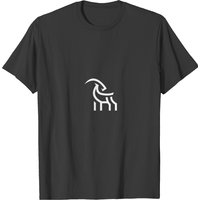 Mountain Goat Icon Men's T-Shirt - Black