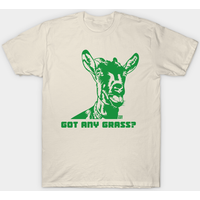 Got Any Grass - T-shirt Goat pour hommes - Noir — T-shirts pour hommes