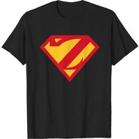 Letter Z Superman Men's T-Shirt in Black