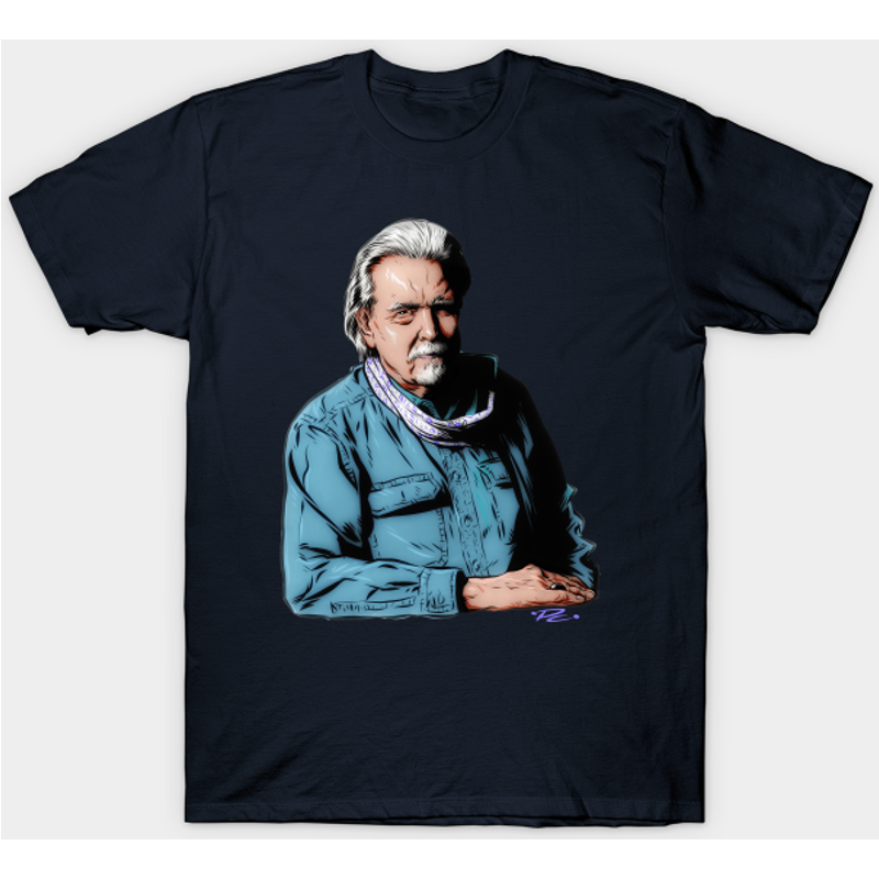 T-shirt Guy Clark avec illustration de Paul Cemmick — T-shirts pour hommes
