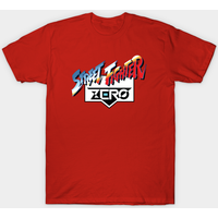 Street Fighter Zero Men's T-Shirt in Royal Blue