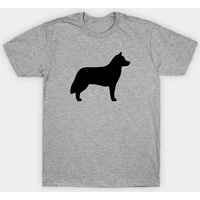 Siberian Husky Silhouette Men's T-Shirt