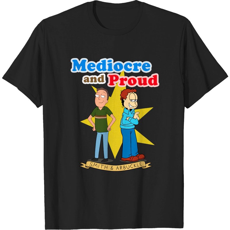 T-shirt Mediocre et Fier de Smith & Arbuckle pour Hommes — T-shirts pour hommes