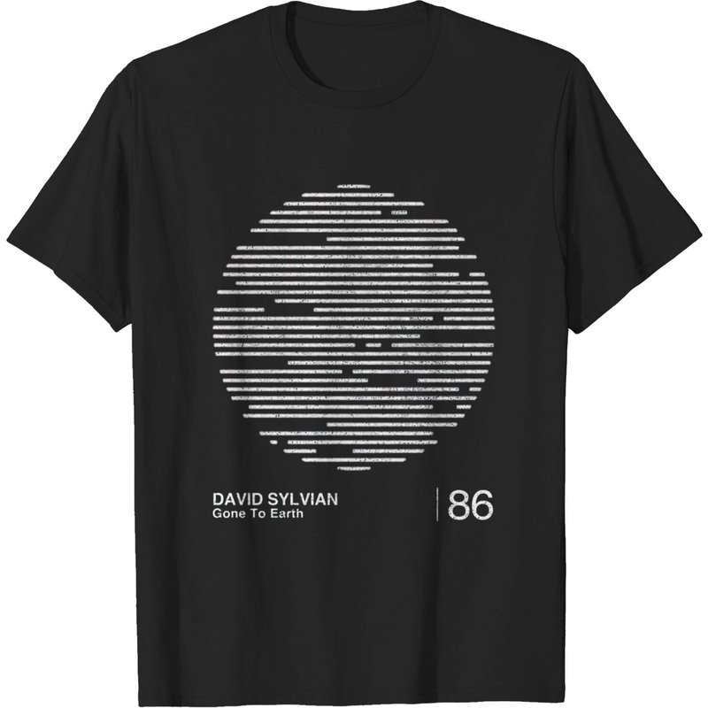 Gone To Earth David Sylvian Minimalist Graphic T-Shirt for Men