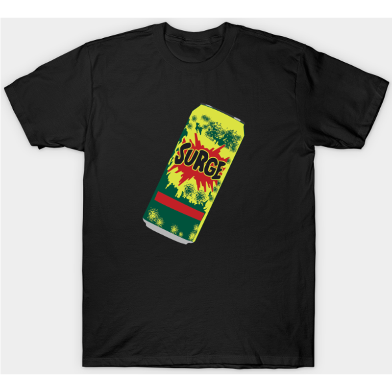 T-shirt pour hommes Surge 90s Drink Nostalgia — T-shirts pour hommes