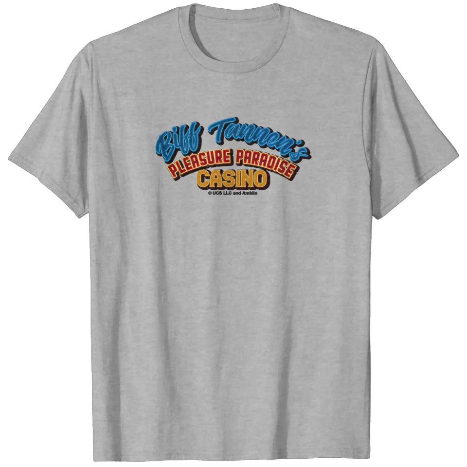 T-shirt Biff Tannen Casino Retour vers le Futur pour hommes — T-shirts pour hommes