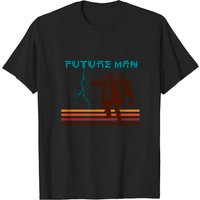 Joosh Man Future Man T-Shirt for Men in Black — Mens T Shirts
