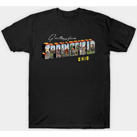 T-shirt pour hommes Greetings From Springfield Ohio