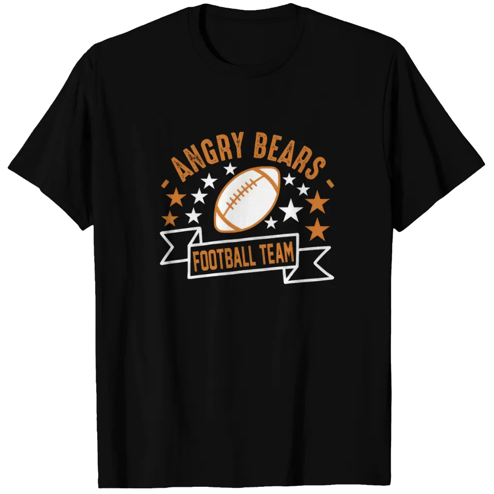 Angry Bears Football Team Men's Football T-Shirt — Mens T Shirts