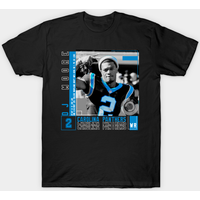 T-shirt Dj Moore Football Edit Tapestries Panthers pour hommes — T-shirts pour hommes