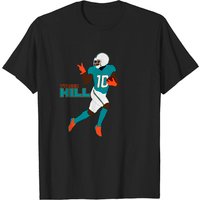 T-shirt pour hommes Tyreek Hill en noir — T-shirts pour hommes