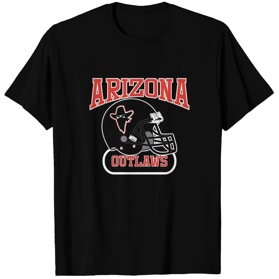 T-shirt pour hommes Arizona Outlaws Helmet - USFL — T-shirts pour hommes