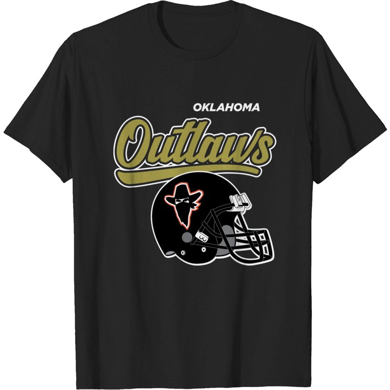 Oklahoma Outlaws Throwback USFL Men's T-Shirt