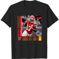 Mecole Hardman Football Edit Tapestries Chiefs T-Shirt for Men