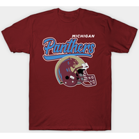 T-shirt Rétro Michigan Panthers pour hommes — T-shirts pour hommes