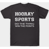 Hooray Sports Men's Black T-Shirt