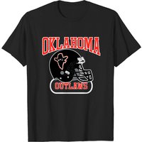 T-shirt pour hommes Oklahoma Outlaws USFL — T-shirts pour hommes