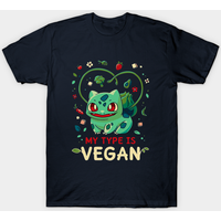T-shirt pour hommes Vegan Type en noir — T-shirts pour hommes