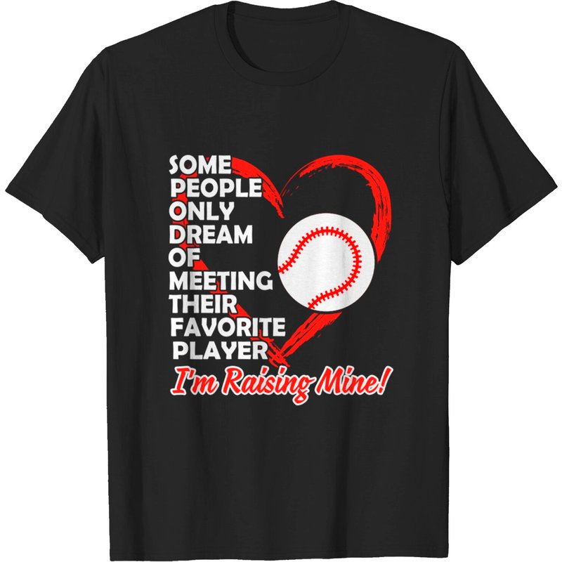 T-shirt Je l'élève, joueur de baseball pour hommes — T-shirts pour hommes