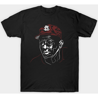 T-shirt Satchel Baseball pour hommes en noir
