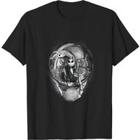 T-shirt Escher Nightmare pour hommes en noir — T-shirts pour hommes