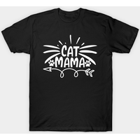 T-shirt Cat Mama pour les amoureux des chats — T-shirts pour hommes