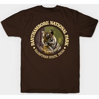 T-shirt Noir pour Hommes Ranthhambore NP