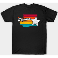 Tacoma Washington Vintage Distressed T-Shirt for Men