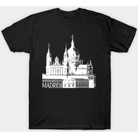 T-shirt noir pour homme Madrid — T-shirts pour hommes