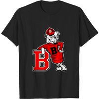 T-shirt pour hommes avec mascotte vintage des Bulldogs de Bowie High School — T-shirts pour hommes