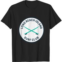 Vintage Long Beach Island Surf Club Men's T-Shirt