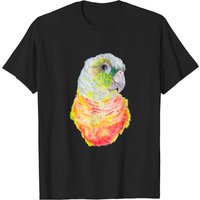 Green Cheek Conure Men's T-Shirt - Black