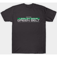 T-shirt Certifié Lean Six Sigma Green Belt pour Hommes