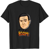 Boyle Says Boom! Men's T-Shirt in Black — Mens T Shirts