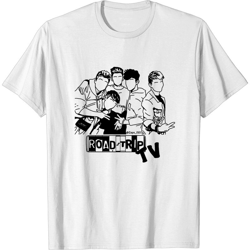 T-shirt RoadtripTV Boyband Roadtrip Band Fanart pour hommes — T-shirts pour hommes
