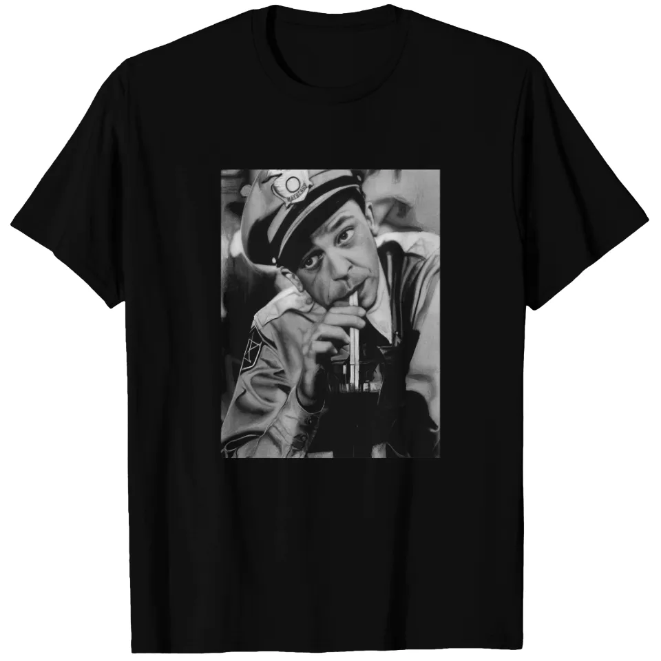 T-shirt pour hommes Barney Fife en bleu royal