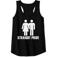 Débardeurs Straight Pride pour hommes - Noir — T-shirts pour hommes