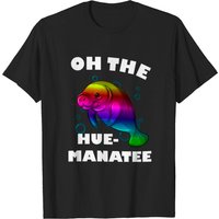 T-shirt pour hommes Manatee Oh The Hue Funny — T-shirts pour hommes