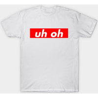 Uh Oh Men's T-Shirt in Black