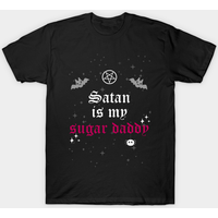 T-shirt pour hommes Satan Is My Sugar Daddy — T-shirts pour hommes
