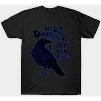 T-shirt pour hommes Hello Darkness Simon And Garfunkel — T-shirts pour hommes