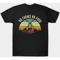 T-shirt No Farms No Food pour hommes - Slogan de fierté des agriculteurs — T-shirts pour hommes